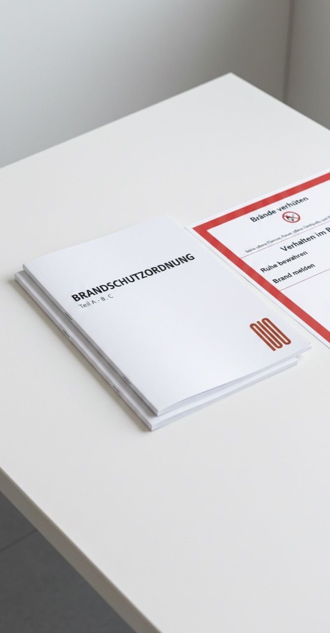 Brandschutzordnung Teil A, B, C — gebundene Hefte